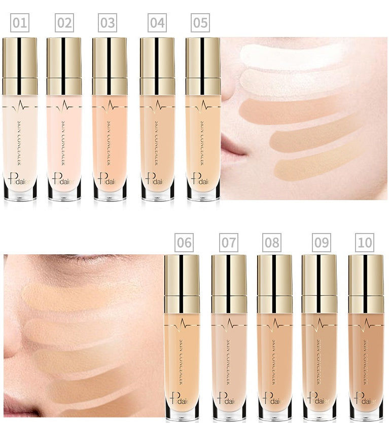Pudaier foundation Professional Moisturizer Face Base MakeUp Long Lasting Convenient Concealer Makeup Cosmetic Concealer - KuzuSHOP