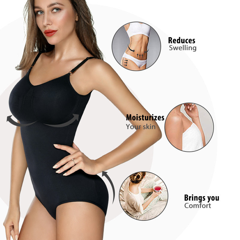 Women Bodysuit Waist Trainer Tummy Shaper Shapewear Girdle - KuzuSHOP