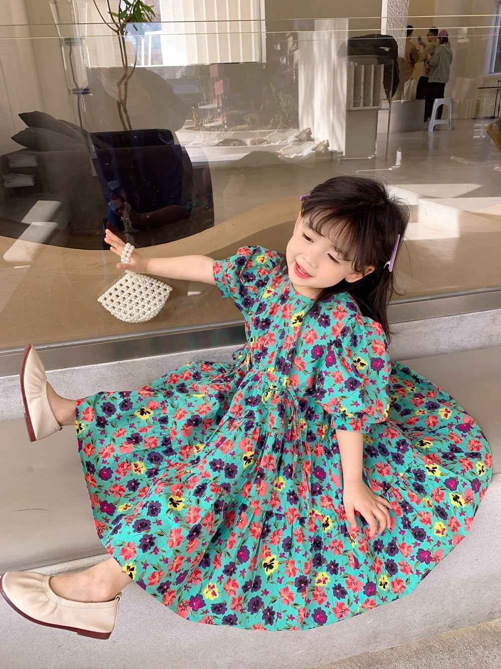 Children's Western Fashion Princess Baby Summer Cotton Skirt - KuzuSHOP