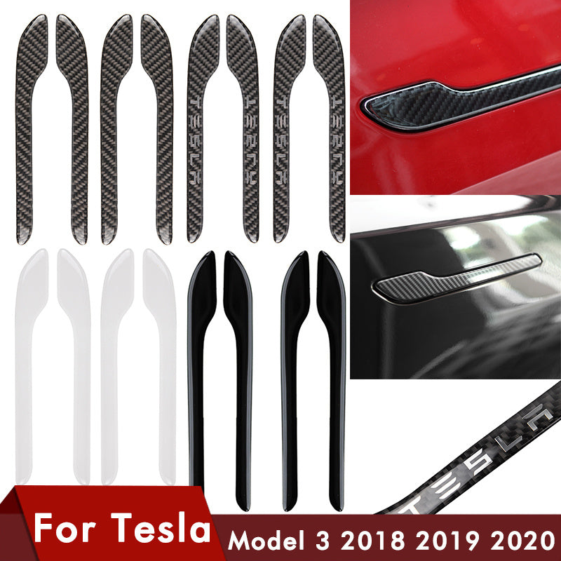 Car door handle decoration for tesla