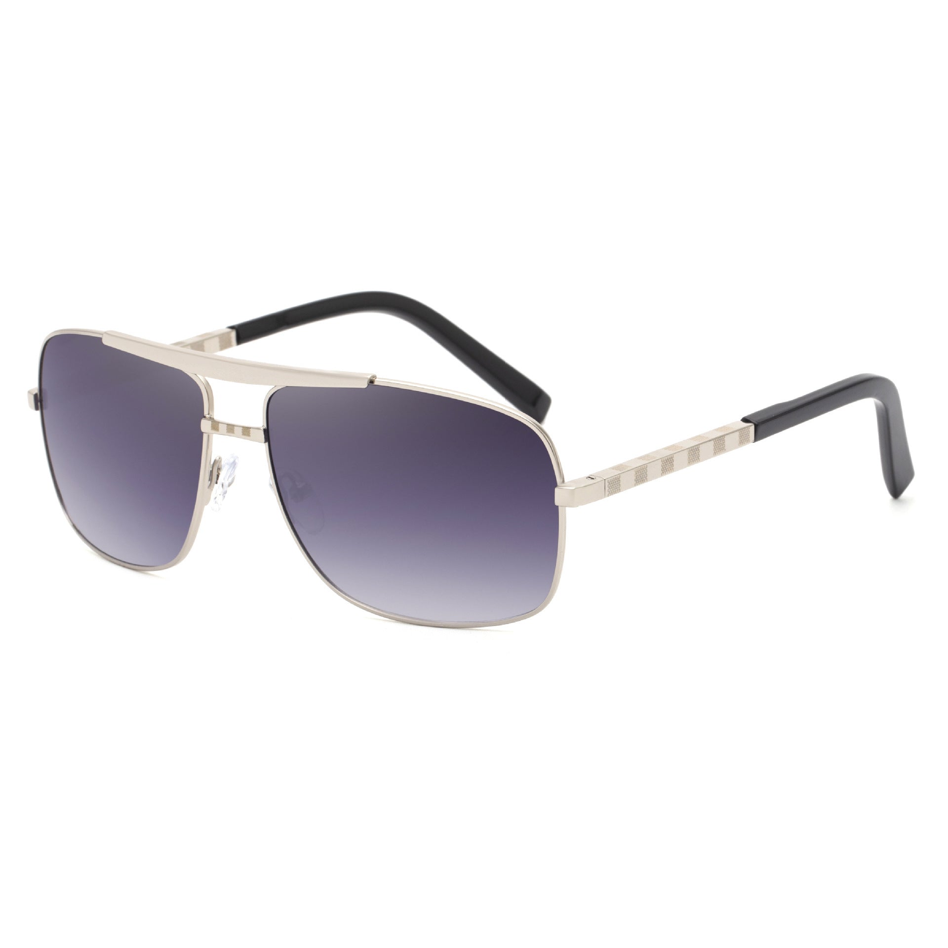 New Sunglasses Men's Retro Square Frame Slingshot Sunglasses Men's Fashion Wholesale Shades - KuzuSHOP