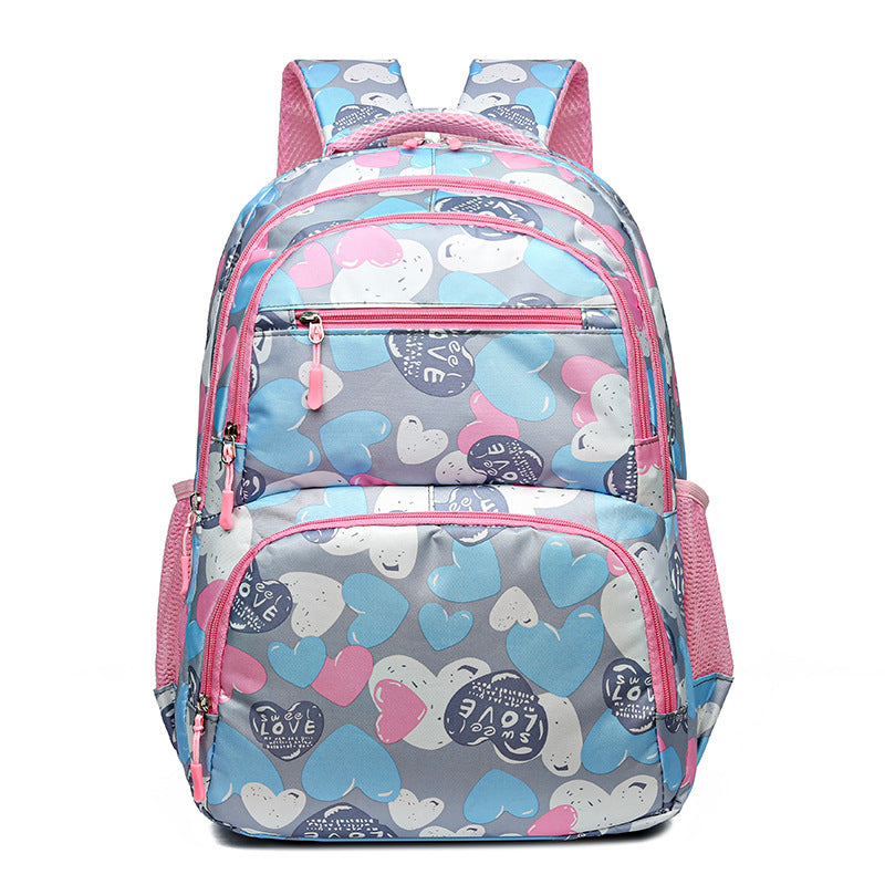 Student Schoolbag Children's Portable Burden Alleviation Large Capacity Backpack - KuzuSHOP