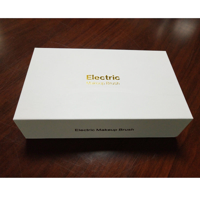 Electric makeup brush, automatic fiber hair foundation blush brush, multi-functional beauty tools - KuzuSHOP