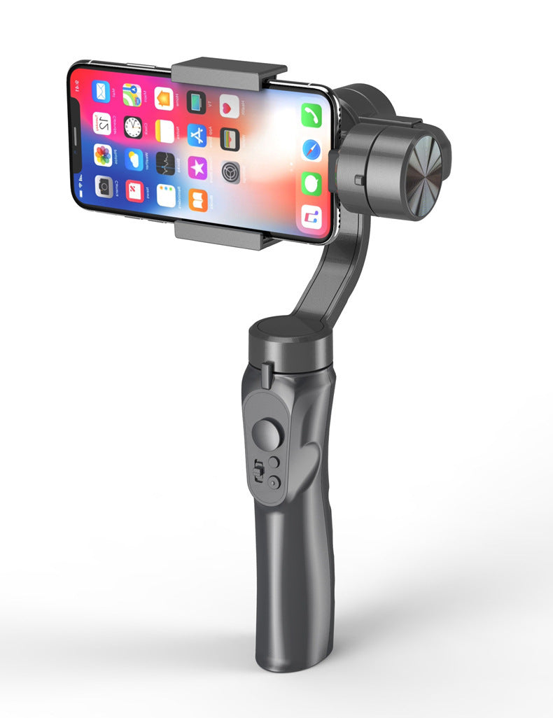 Compatible with Apple, Handheld Phone Gimbal Stabilizer 3-Axis PTZ Tripod Anti-Shake for Smartphone Vlog - KuzuSHOP
