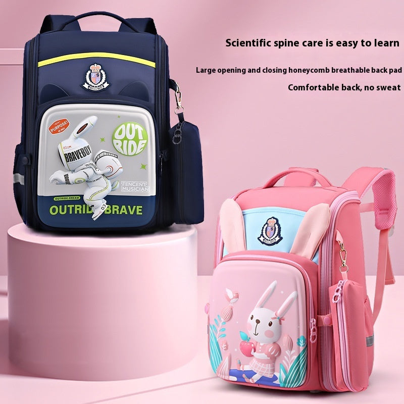 Children's Lightweight 3D Cartoon Printed Backpack - KuzuSHOP