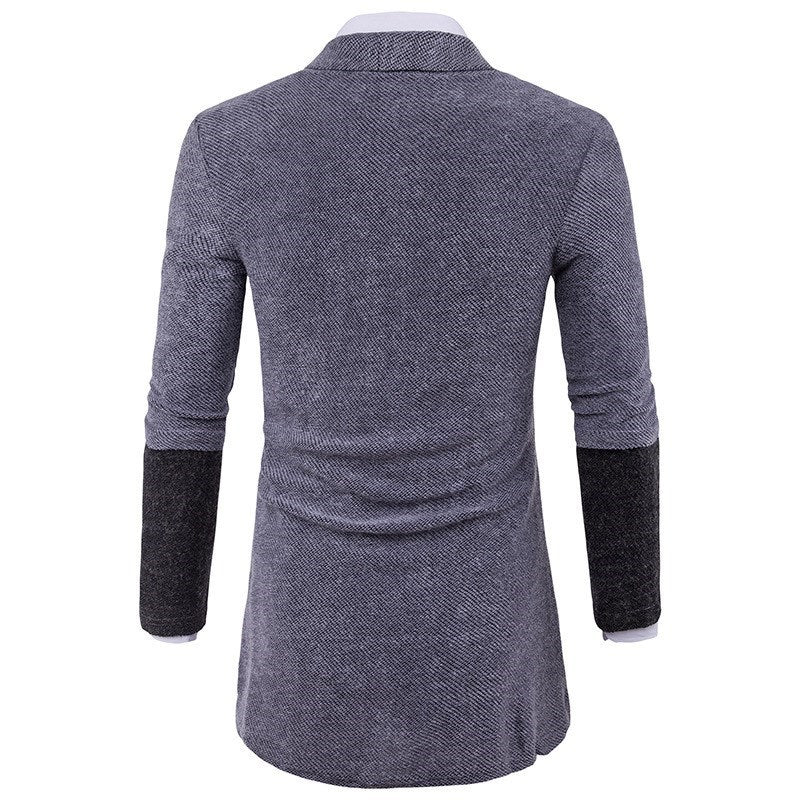 Cardigan Sweater Mens Casual Coat Knitwear Coat Men Clothing - KuzuSHOP