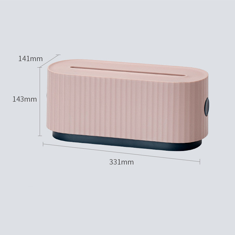 Power Strip Wire Case Cable Storage Box Anti Dust Charger Socket Organizer Network Line Storage Bin Charger Wire Management - KuzuSHOP