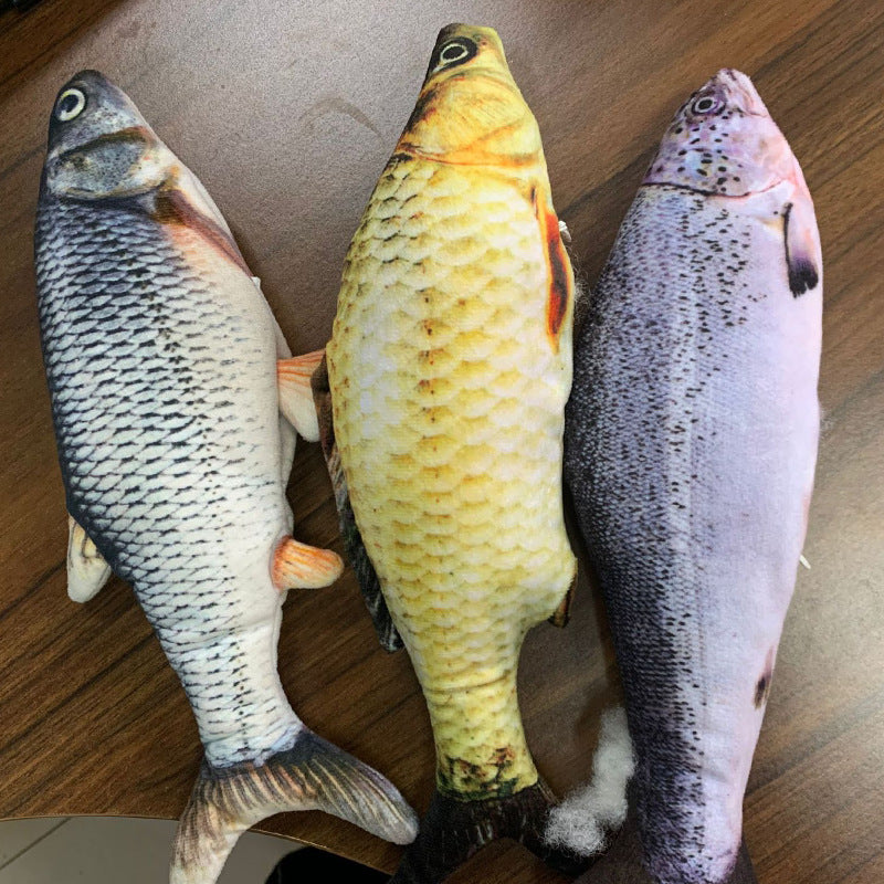 Without Cat Nip Version - Electric Jumping Fish Simulation Electric Fish Toy - KuzuSHOP