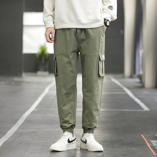 Cargo Pants Men Streetwear Joggers Casual Sweatpants Techwear Army Trousers - KuzuSHOP