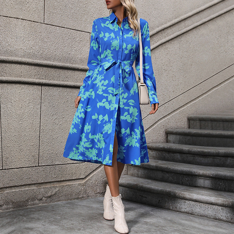 Women's Slim Twist Dress Stitching Hip - KuzuSHOP