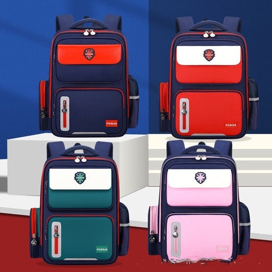 Primary School Student Schoolbag Waterproof Portable Burden Alleviation Backpack - KuzuSHOP