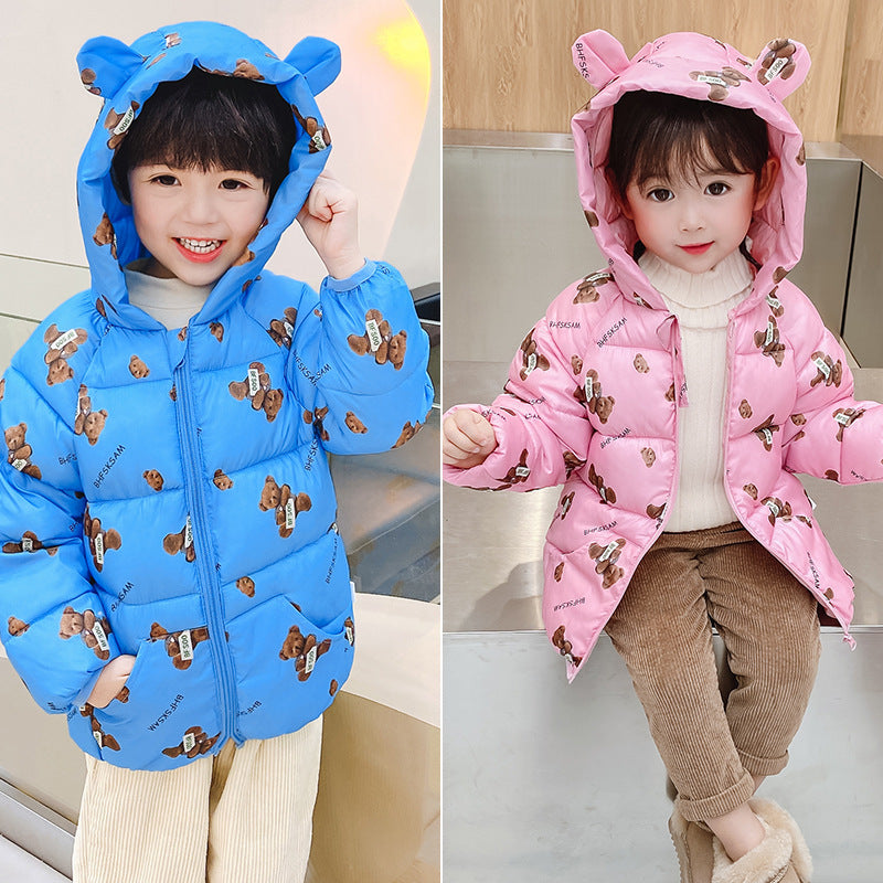 Cotton Jacket Lightweight Warm Boy - KuzuSHOP