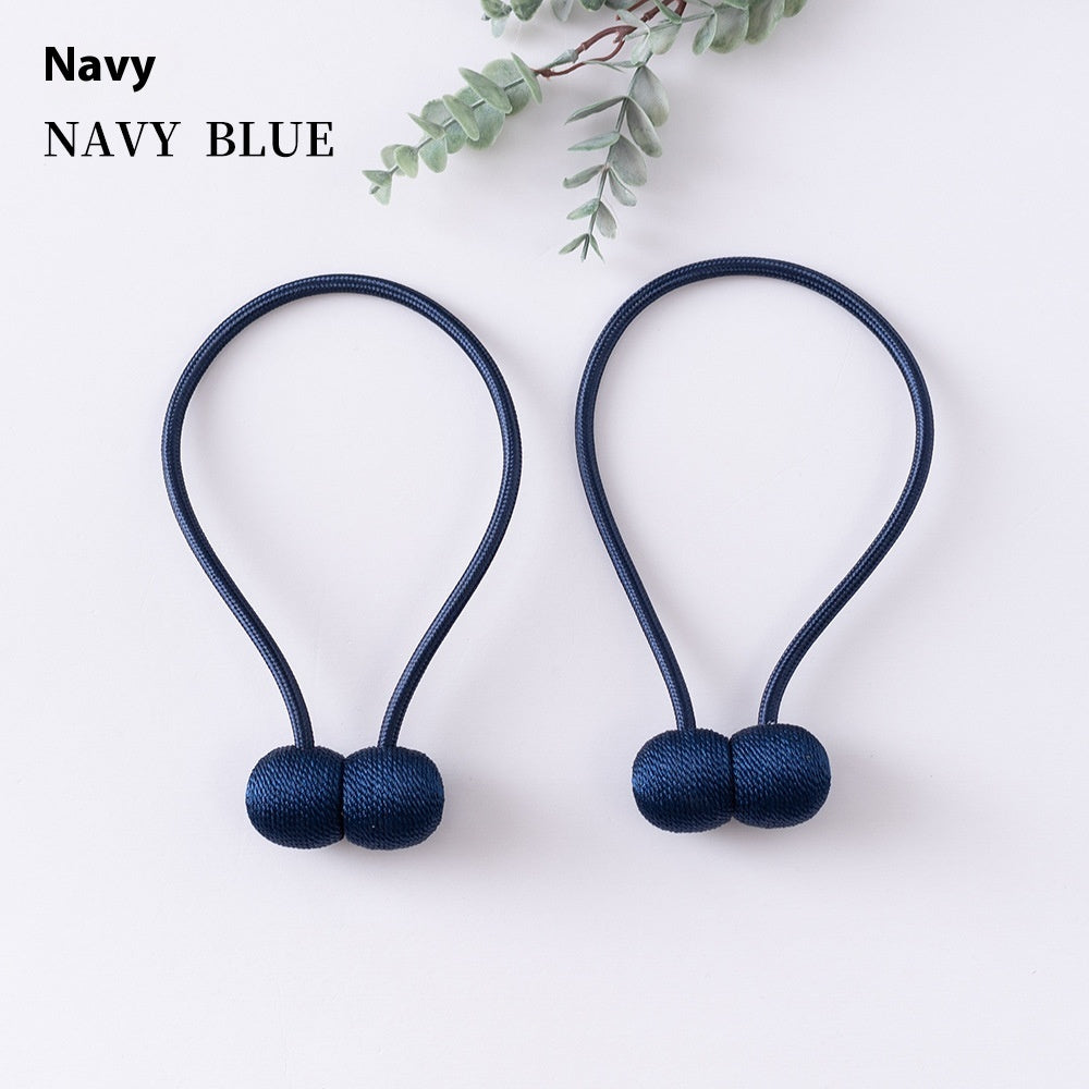 Ins Modern Simple Headset Oxford Curtain Bandage - KuzuSHOP