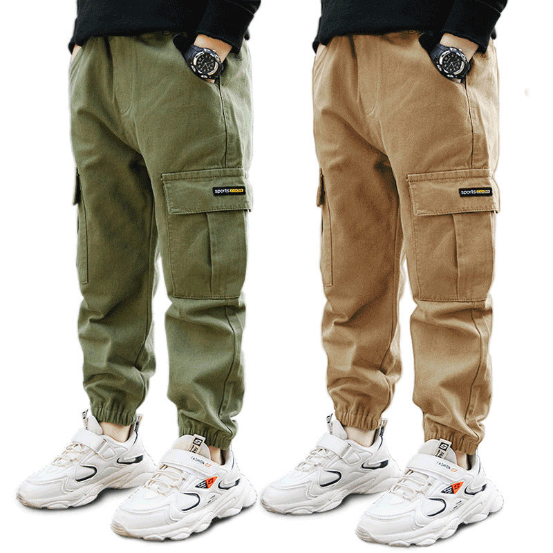 Children's Trousers Summer Style Large Children's Overalls - KuzuSHOP