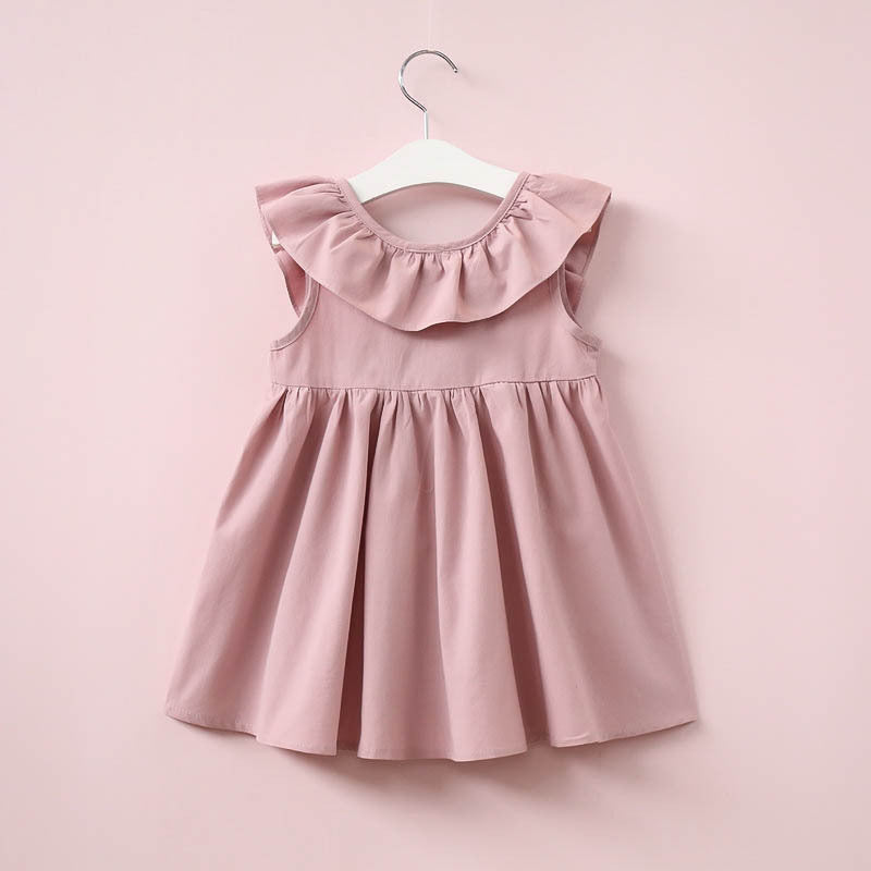 Children's Sleeveless One-piece Dress - KuzuSHOP