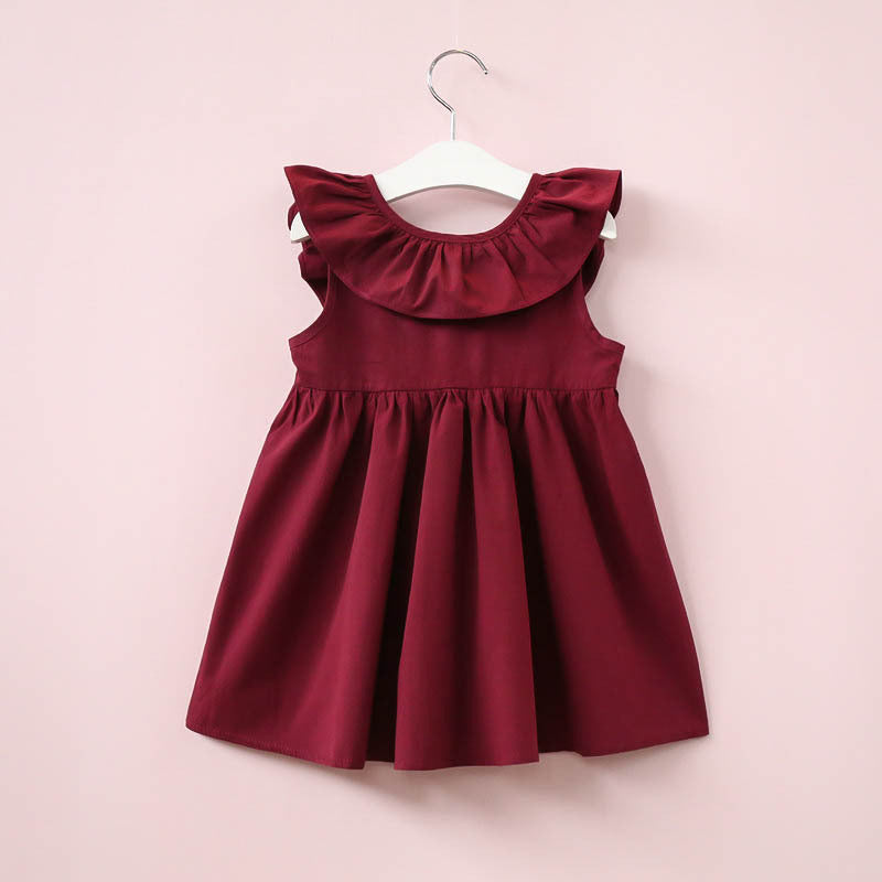 Children's Sleeveless One-piece Dress - KuzuSHOP