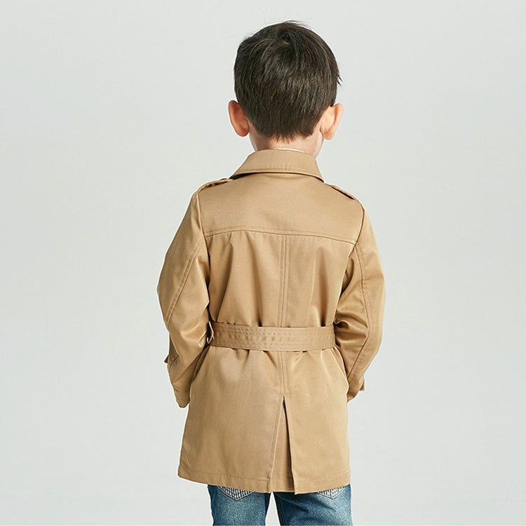 Kids' Overcoat Spring Boy's Trench Coat Mid-length - KuzuSHOP