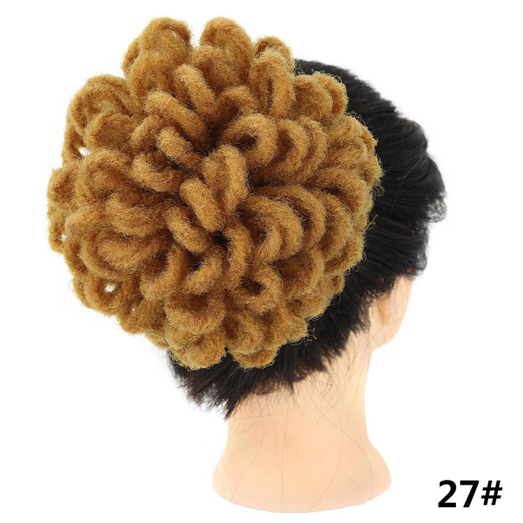 African Wig Bun Hair Bag Drawstring Dreadlocks Afro Hair Bag - KuzuSHOP