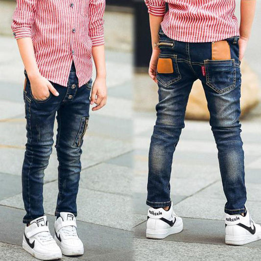 Boys stretch denim pants - KuzuSHOP