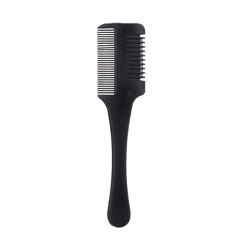 Double-sided hair cutting comb
