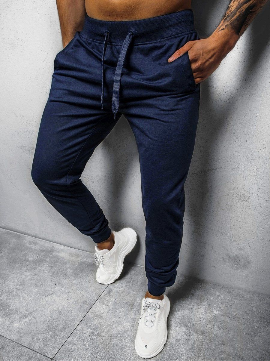 Men Warm Sports Pants Plus Cashmere Casual - KuzuSHOP
