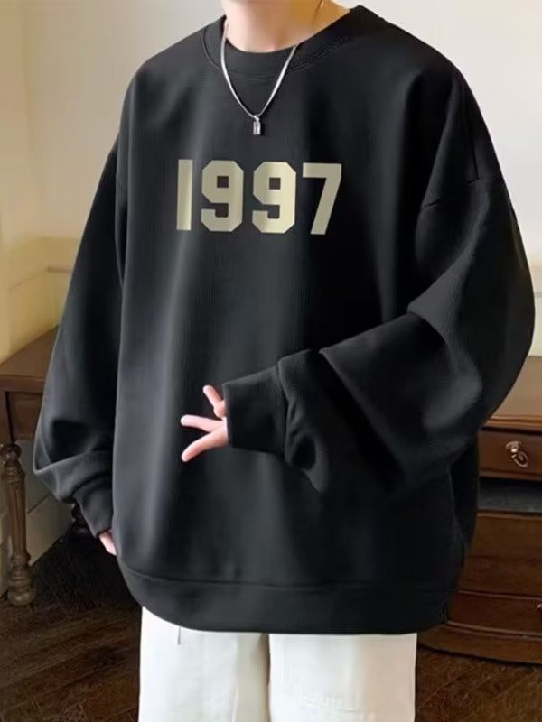 Plus Size Loose Round Neck All-matching Bottoming Shirt - KuzuSHOP