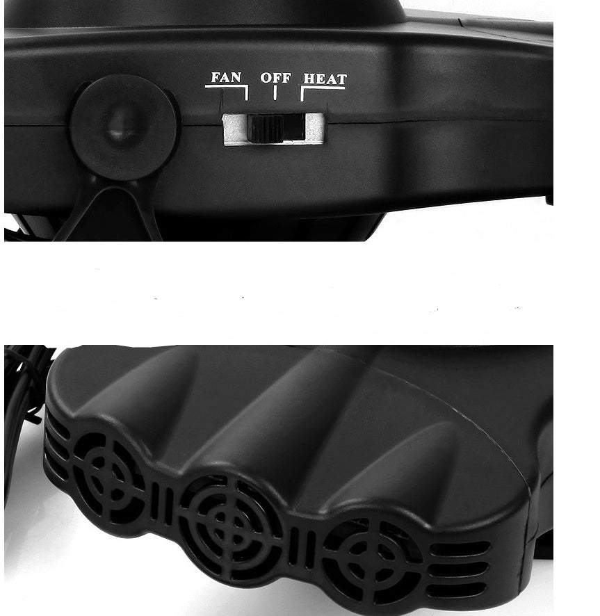 Electric Car 12V Heater with Warm and Cold Wind Defrosting Snow - KuzuSHOP