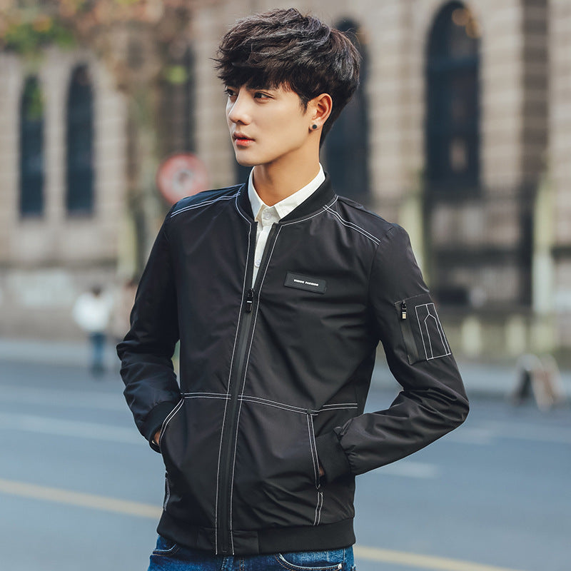 Men's jacket large size Korean coat - KuzuSHOP