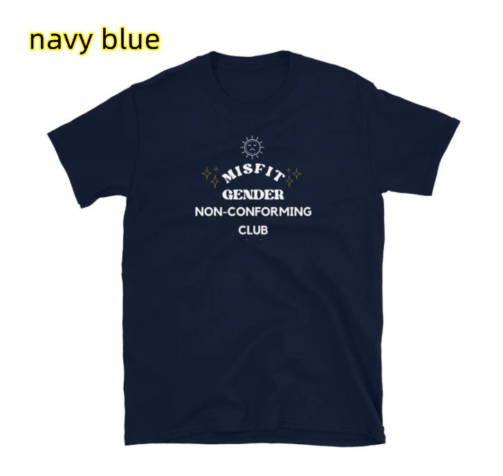 European And American Digital Printing Casual Round Neck Short Sleeves T-shirt - KuzuSHOP