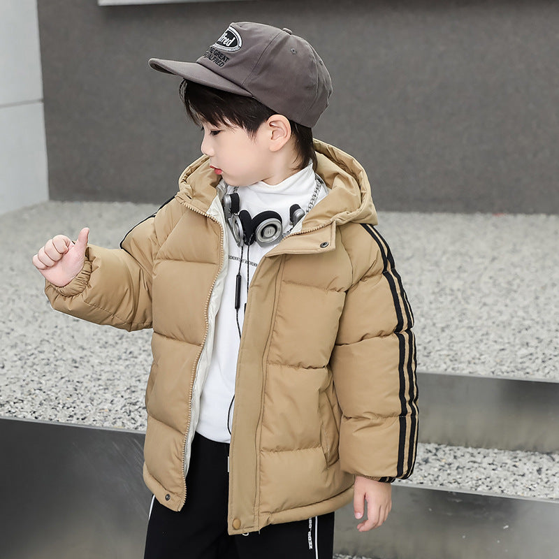 Children's Cotton Clothes Thickened Fall Winter Coat - KuzuSHOP