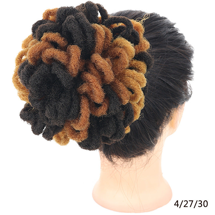 African Wig Bun Hair Bag Drawstring Dreadlocks Afro Hair Bag - KuzuSHOP