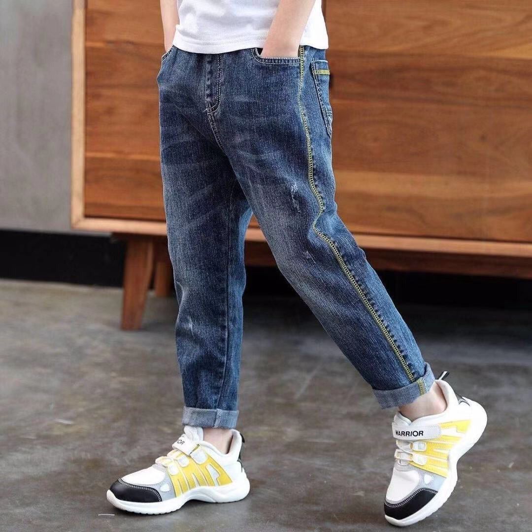 Boys' Denim Trousers Trousers Children's Clothing - KuzuSHOP