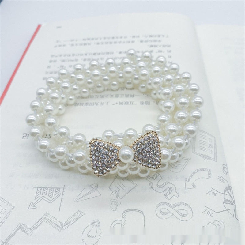 Fashion Jewelry Women's White Pearl Waist Chain Decoration - KuzuSHOP