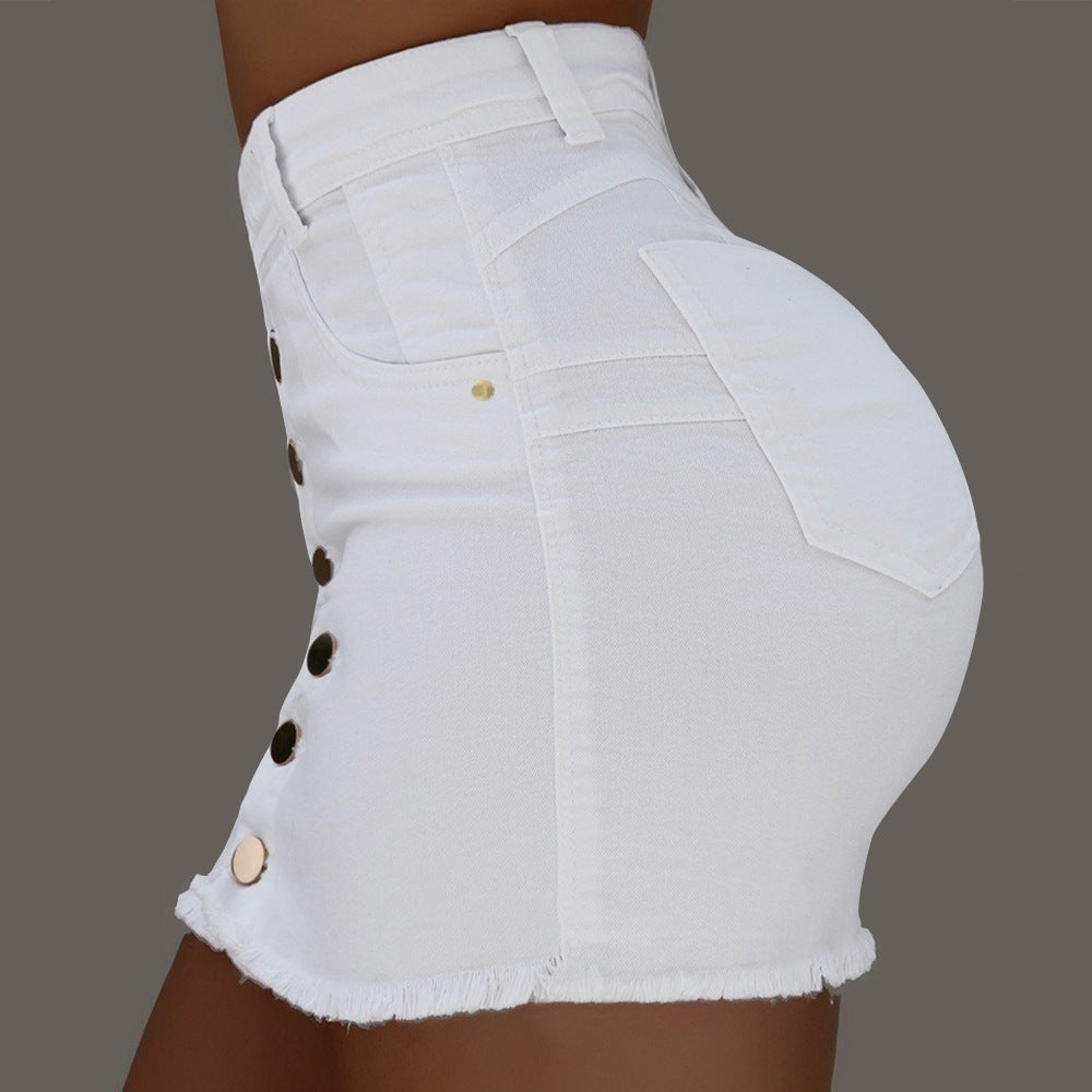 Pocket denim skirt - KuzuSHOP