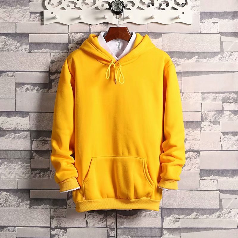 Solid Color Loose And Fattened Warm Hat Sweater With Pockets - KuzuSHOP