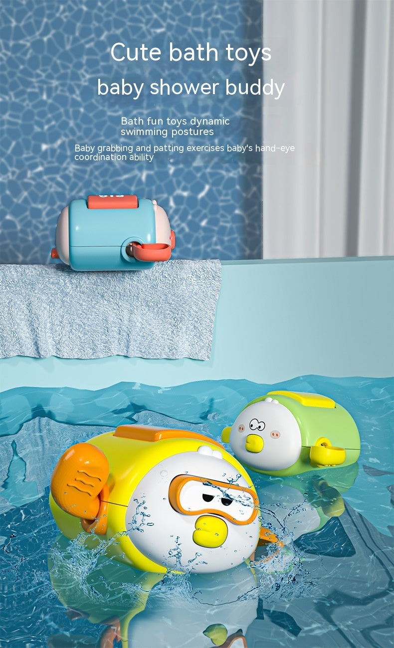 Children's Bath Toys Cartoon Clockwork Bath Water Toys - KuzuSHOP