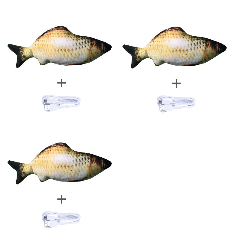 Without Cat Nip Version - Electric Jumping Fish Simulation Electric Fish Toy - KuzuSHOP