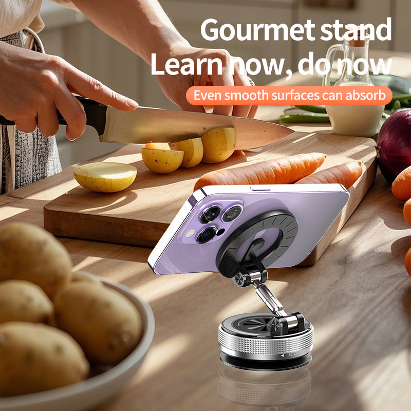 ranva+ vacuum suction magnetic bracket mobile phone holder