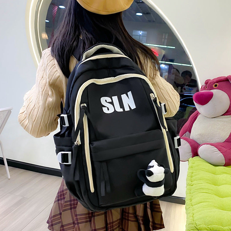 Dirt-resistant Large Capacity Schoolbag Travel Backpack - KuzuSHOP