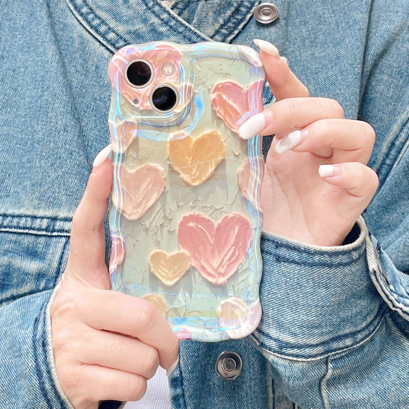 Advanced Oil Painting Love Phone Case - KuzuSHOP