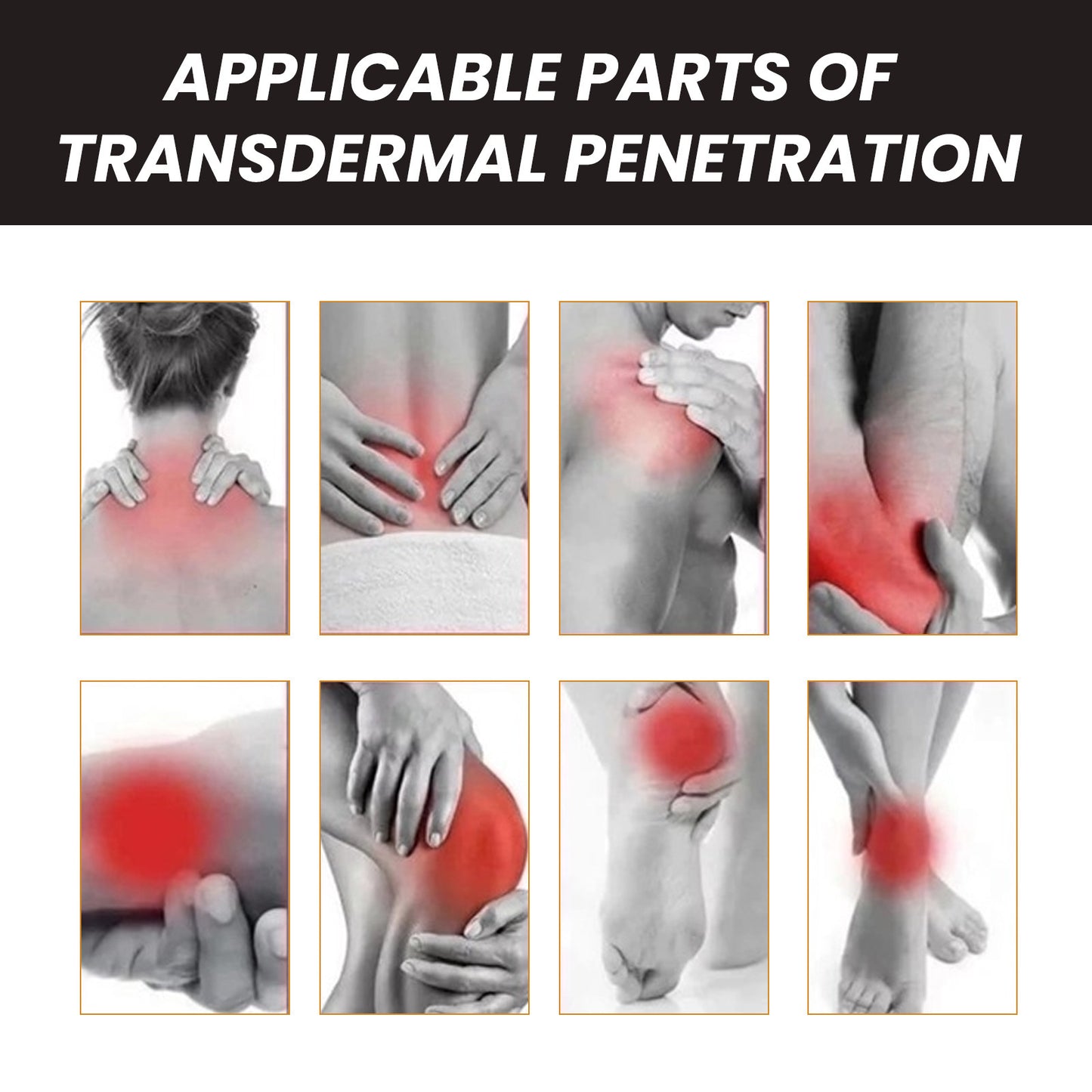 Lumbar Spine Knee Body Massage Tendons Relaxing And Activating Care Gel