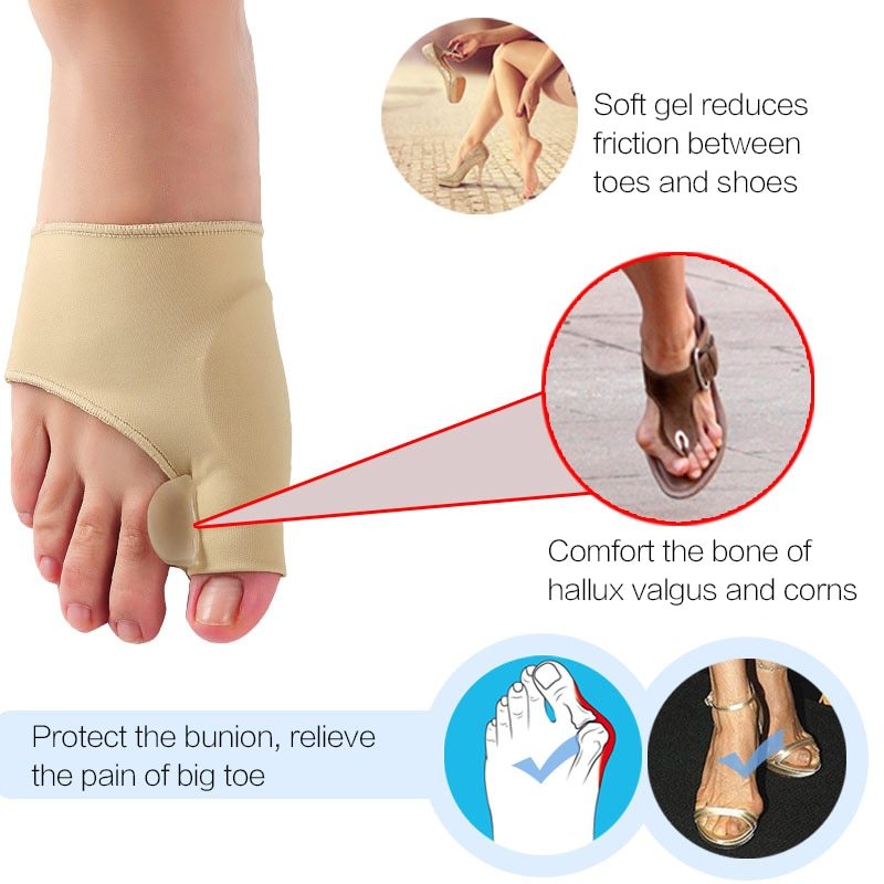 Corrective Socks Toe Valgus Toe Separator Superior Bunion Pain Relief - KuzuSHOP
