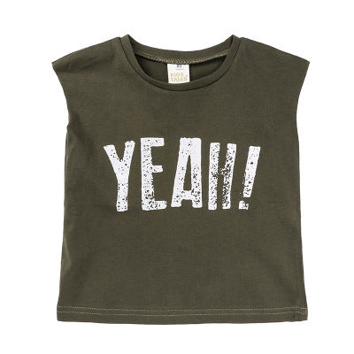 Children's sleeveless t-shirt - KuzuSHOP