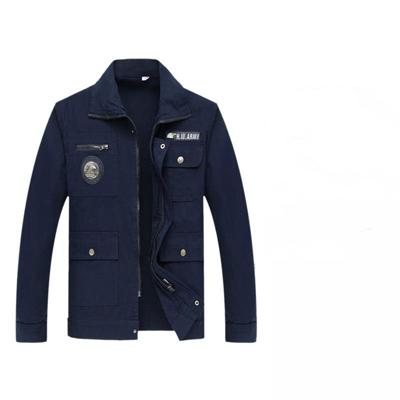 Cotton Tooling Long-sleeved Labor Insurance Work Clothes Jacket - KuzuSHOP