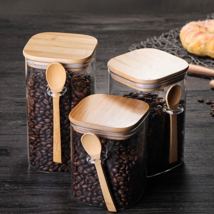 Kitchen food storage cans - KuzuSHOP