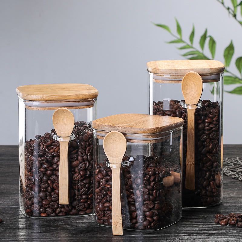 Kitchen food storage cans - KuzuSHOP