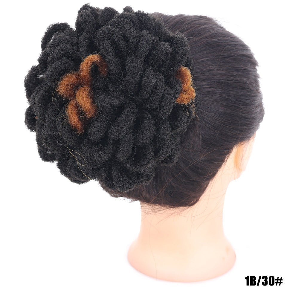 African Wig Bun Hair Bag Drawstring Dreadlocks Afro Hair Bag - KuzuSHOP