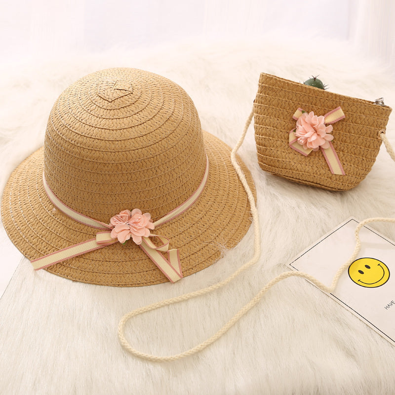Summer sun protection cute princess sun hat girl - KuzuSHOP