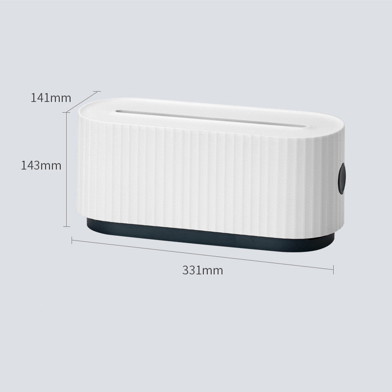 Power Strip Wire Case Cable Storage Box Anti Dust Charger Socket Organizer Network Line Storage Bin Charger Wire Management - KuzuSHOP