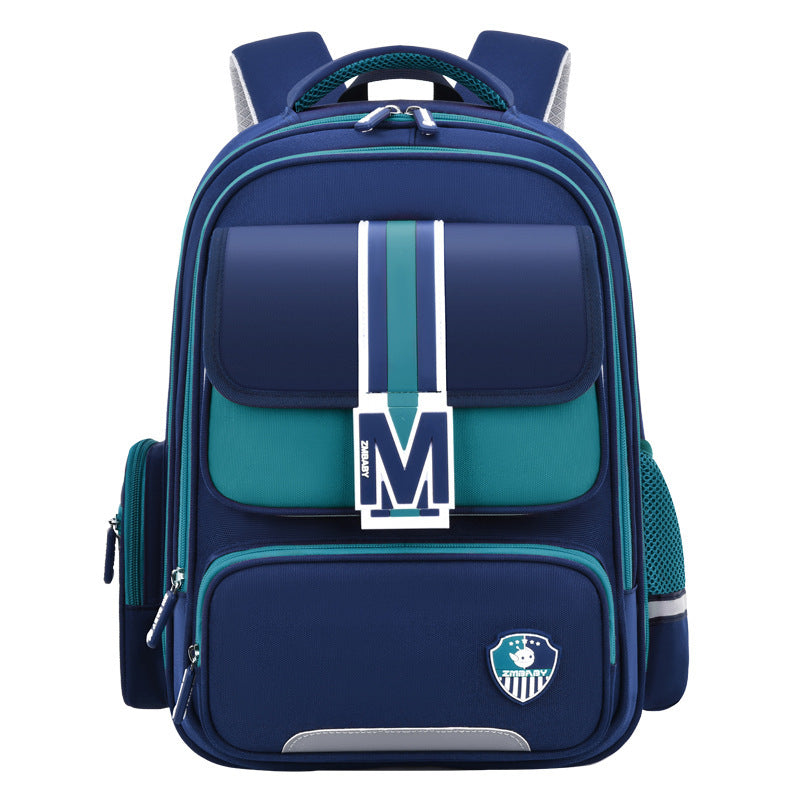 Baby Burden Relief Spine Protection Primary School Student Schoolbag Large Capacity Lightweight Children Backpack - KuzuSHOP